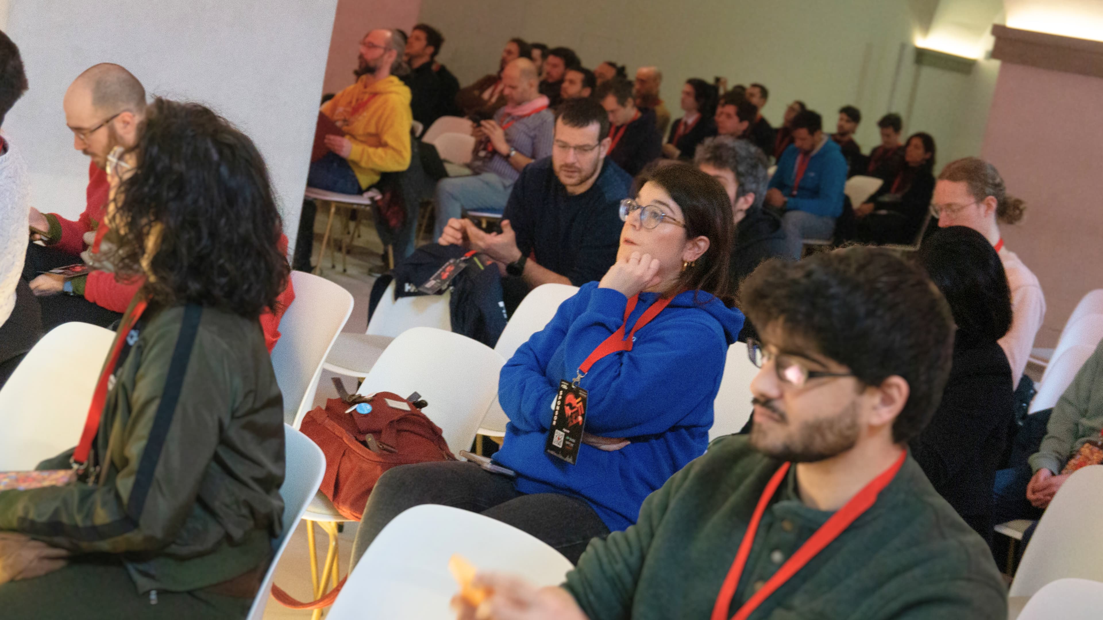 Schrödinger Hat community members on stage